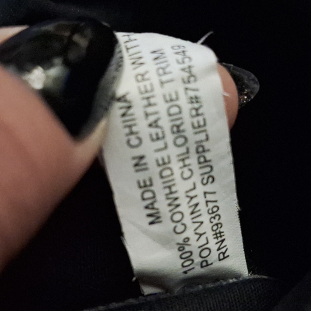 Black leather bag - Picture 7 of 7